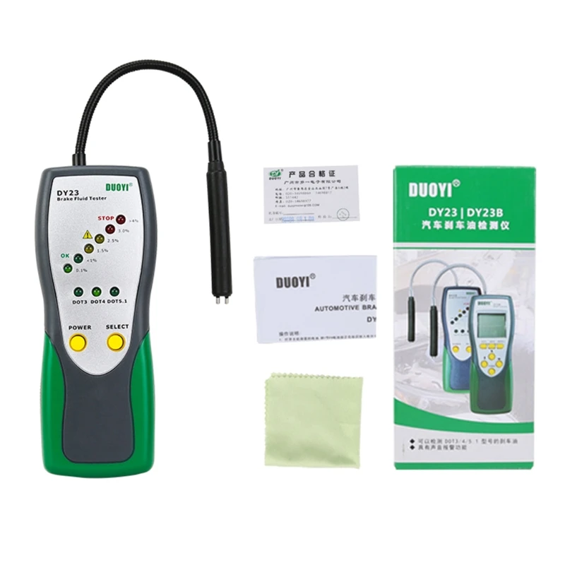 

Automotive Brake Fluid Tester Oil Moisture Water Detection with High-Precision Drop Shipping