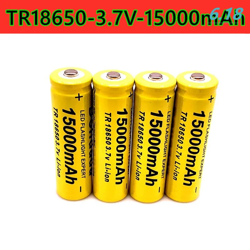 

2021 style 18650 rechargeable lithium ion battery 3.7V 15000 MAH, suitable for LED flashlight, electronic toys, etc