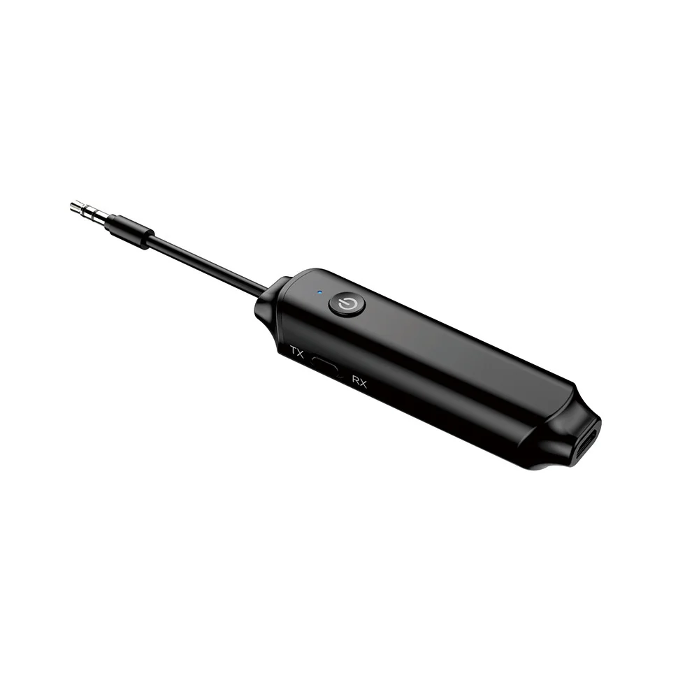 

New Bluetooth Receiver Transmitter Audio Transceiver 2-in-1 Adapter with Mic Audio TV Car
