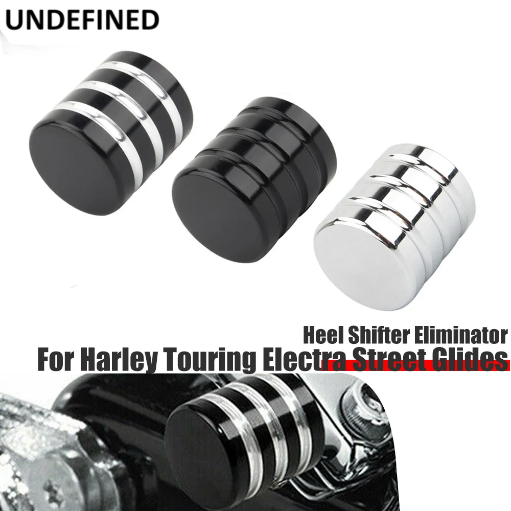 

Motorcycle Heel Shift Eliminator CNC Heel Shifter Lever Eliminators Caps For Harley Touring Road King Street Glide 1980-UP Trike