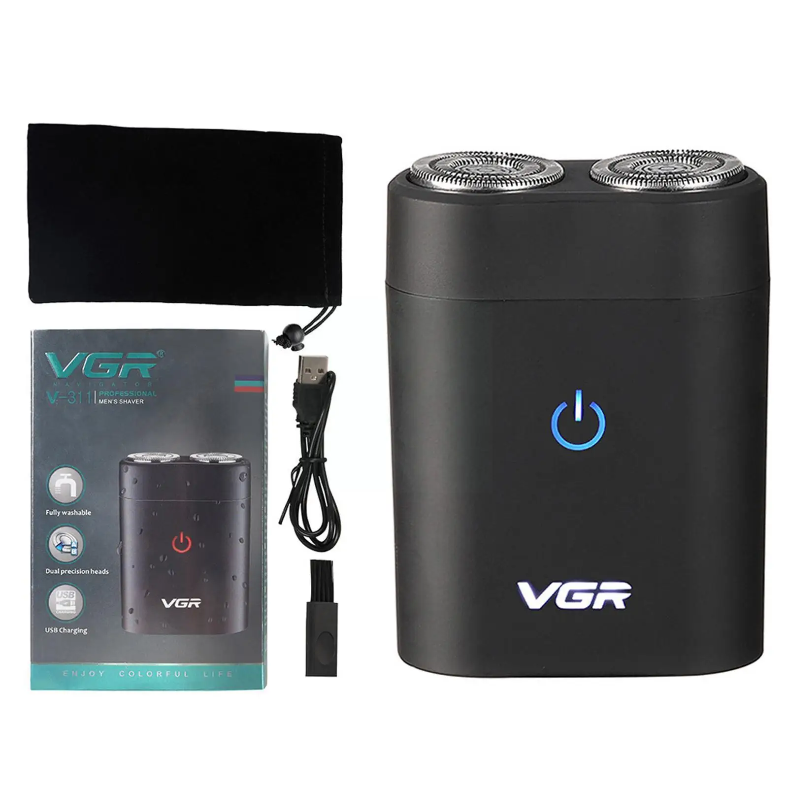 

Мужские усы для мужчин, бритва, стрижка, Парикмахерская версия для мытья тела, портативный кожаный чехол, бритва со стальным лезвием O3R2