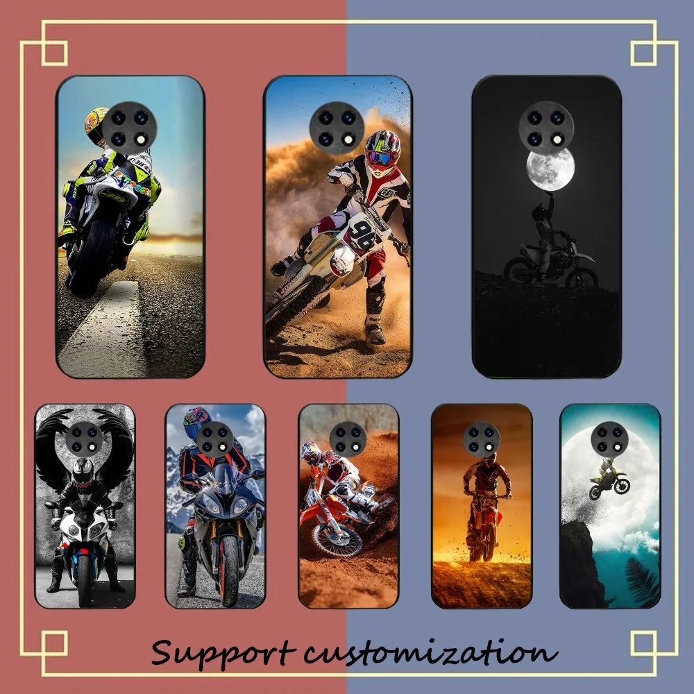 Moto Cross мотоциклетный спортивный телефон случай для Redmi Примечание 4X5 A 6 7 8 Pro T 9 Pro 9S 10 Pro 11 Pro 11S 11Epro PocoM3pro