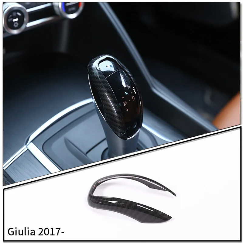 

Для Alfa Romeo Giulia/Stelvio 2017- Автомобильная панель переключения центрального управления, декоративная наклейка на панель, декоративный аксессуар из АБС-пластика