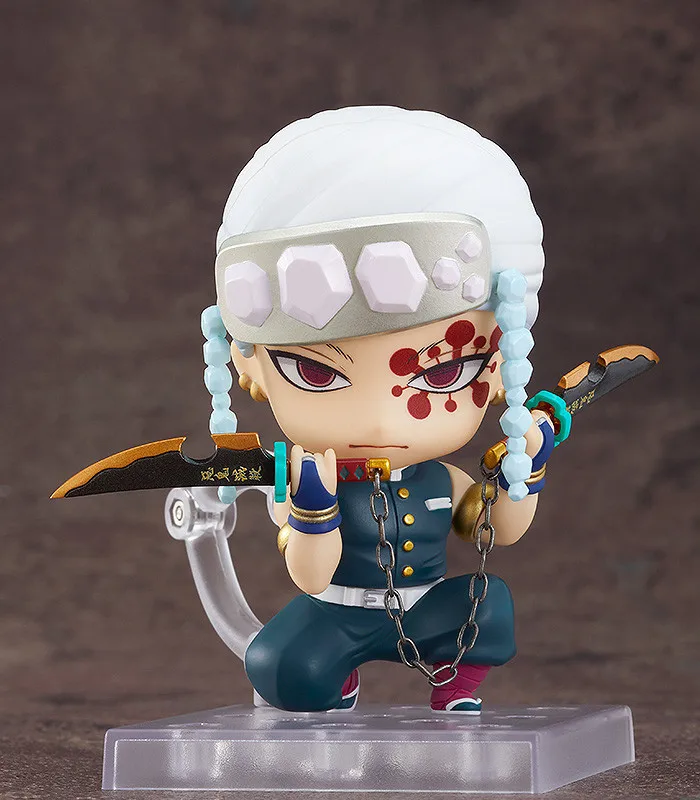 

Anime Demon Slayer Uzui Tengen Cute Articulated Action Figure Collectible Models Toys
