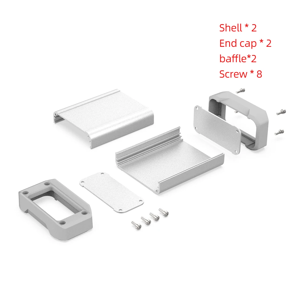 Портативный блок питания корпус аккумулятора внешний Bluetooth электронный ящик для