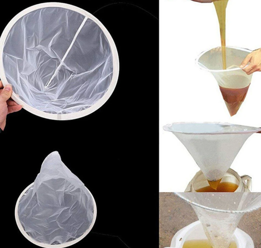 

Beekeeping Honey Strainer Nylon Mesh Honey Strainer Beekeeping Tools Beehive Supplies Beekeeping Equipment Honey Extraction