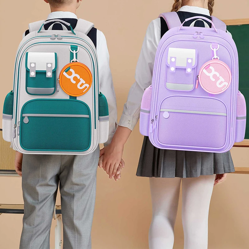 Легкий школьный рюкзак для детей студентов модные вместительные школьные