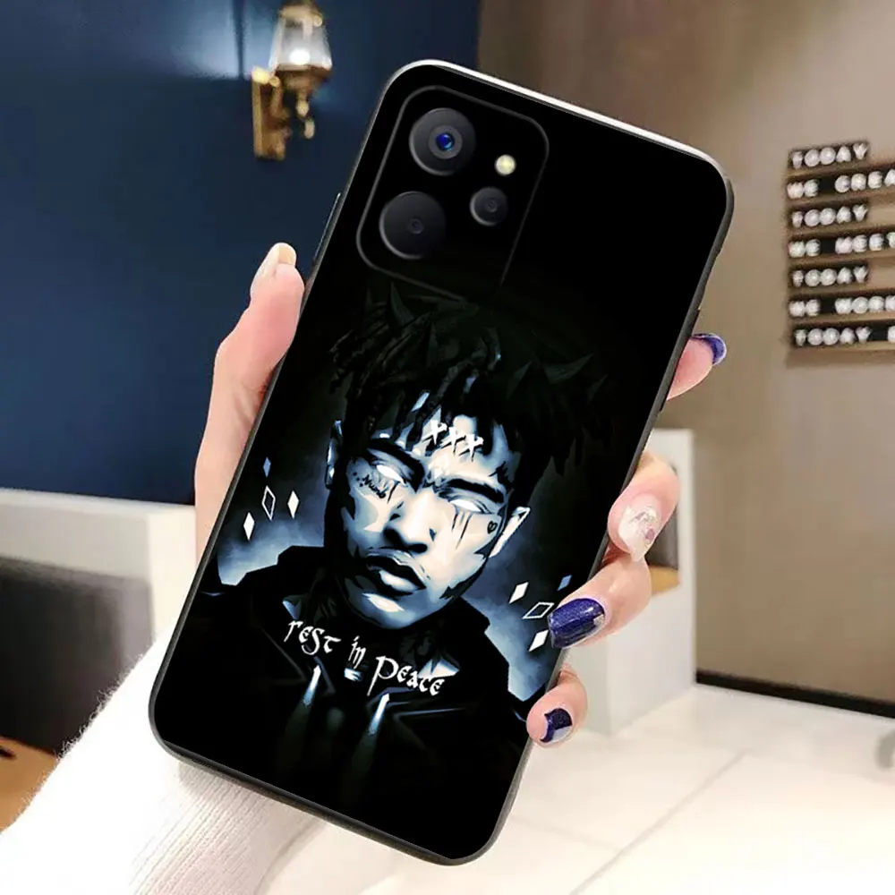 Чехол для телефона Music Rapper X-XxxTentacion для Realme C83 C85 C75 C71 C65 C63 C55 C53 C35 C33 C21 7 6 5 GT NEO 2 NARZO 50 50I (art.: 3920da3bcdd5c) - 3920da3bcdd5c