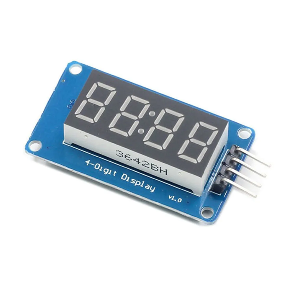 

1pcs 4 Bits TM1637 Red Digital Tube LED Display Module & Clock LED