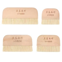 wool paint brush high quality mounting a picture wooden scrubbing brush bristle paint brush mounting tool art painting supplies