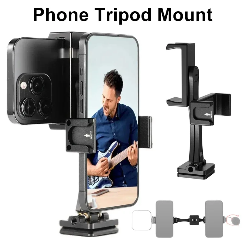 NEEWER SP-08 Универсальный металлический адаптер для крепления на штатив телефона с