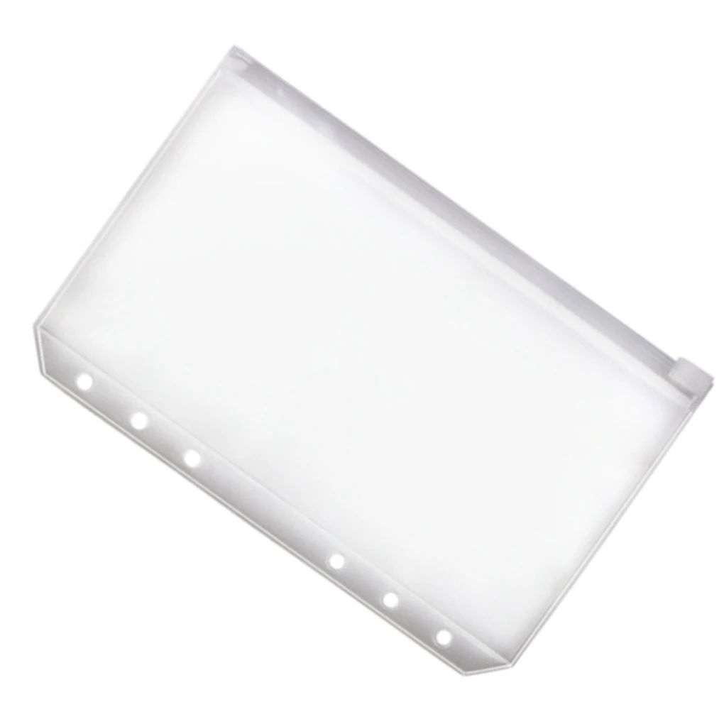 

1/2/3/5 Zipper Pouch Container Multipurpose Documents Pouches Storage Containers for Home Office School A5 Transparent
