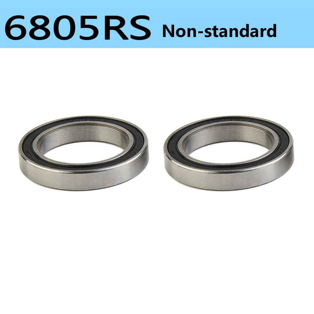 

2pcs Bicycle Bearing 6805-6 25x37x6mm Bike Bicycle Bottom Bracket Bearing For-Shimano HT2 BB51 Double Rubber Sealed Components