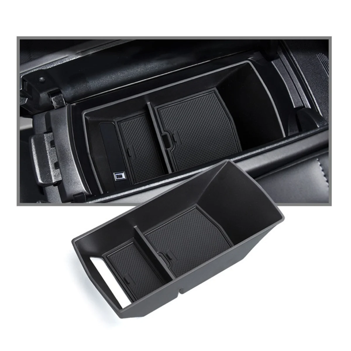 Автомобильный подлокотник ящик для хранения лоток центральной консоли