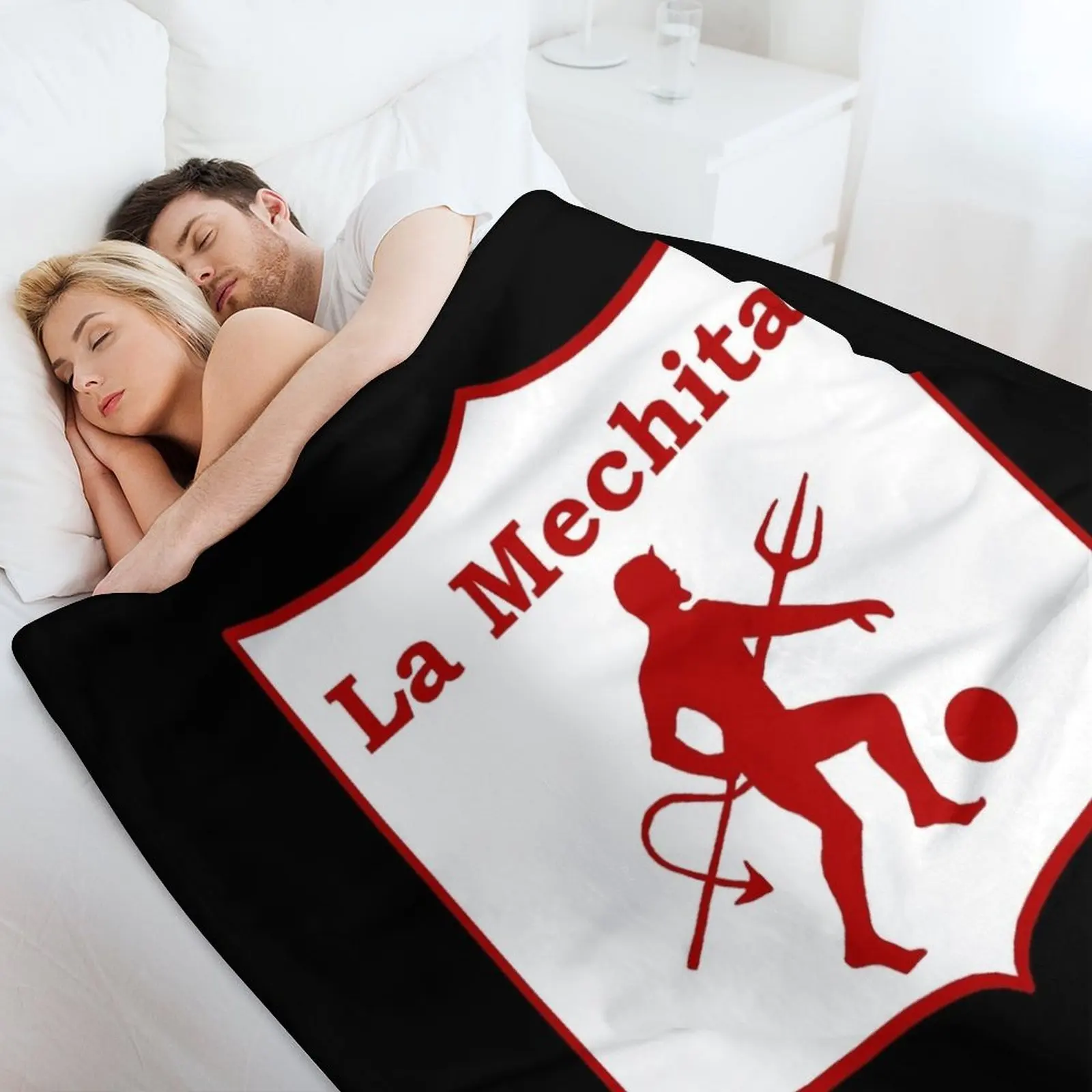Покрывало с логотипом America de Cali-La Mechita роскошное покрывало для дивана