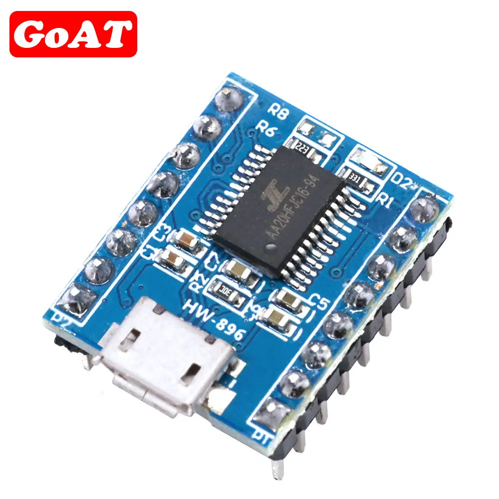 Модуль голоса JQ6500, замена от USB на один, пять каналов, стандарт голоса MP3, 16 м, 1 шт.
