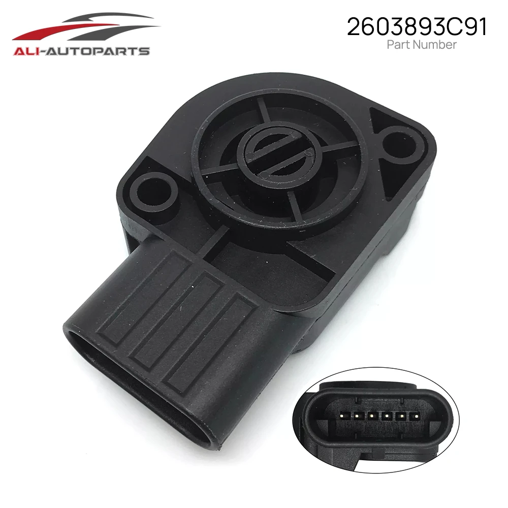 2 шт. датчик положения дроссельной заслонки 2603893 C91 для управления Cummins Williams 133284