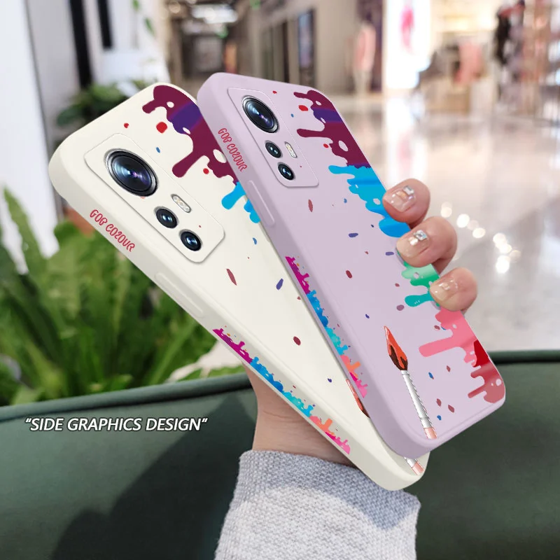 

Pigment Creation Phone Case For Xiaomi Mi 12 11 Ultra lite 10 10S 9 11T 10T 9T Pro Lite Poco M4 X4 F3 X3 M3 Pro 5G Cover