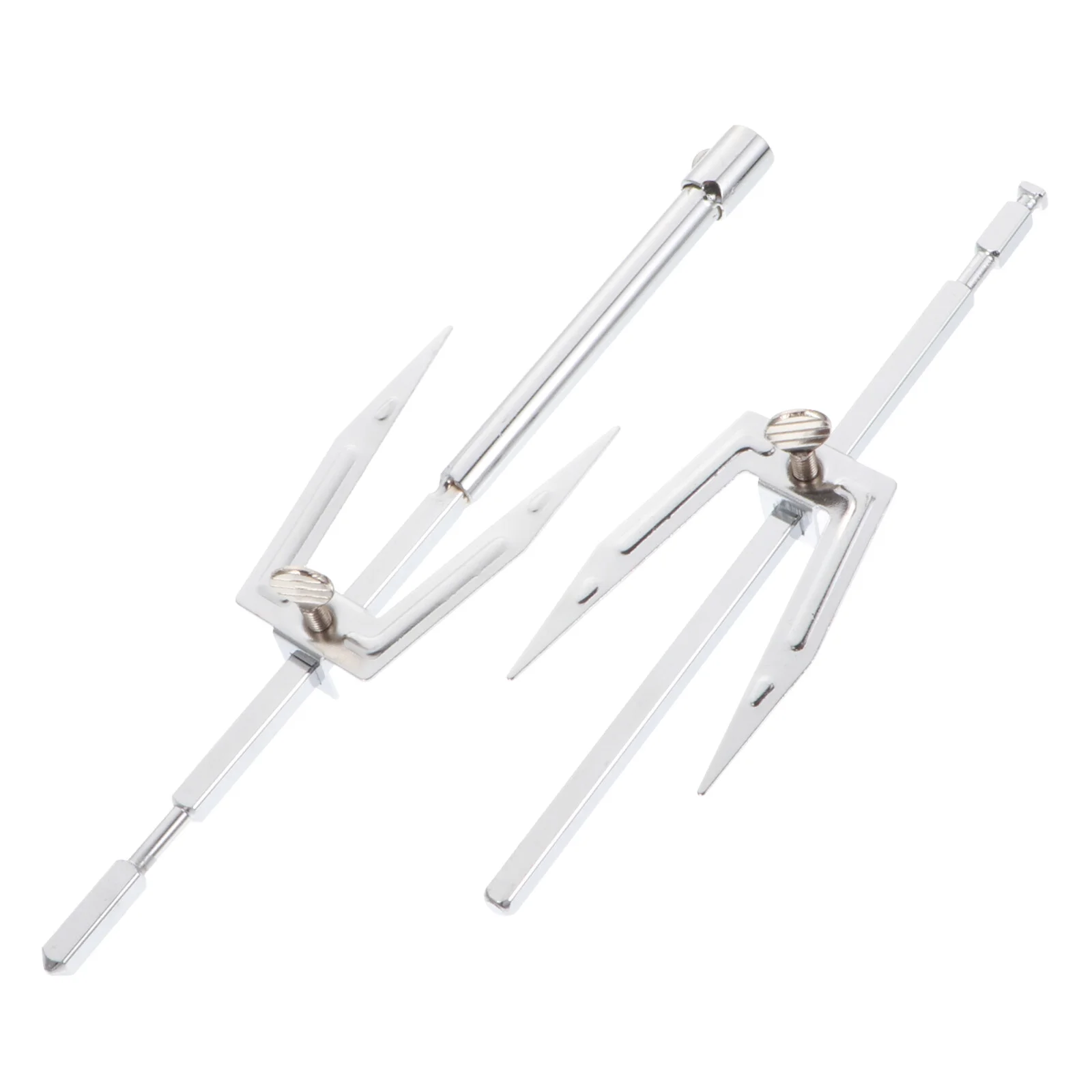 

Abrader Stainless Steel Creative Air Fryer Fork Meat Fish Grilled BBQ Durable Rotating