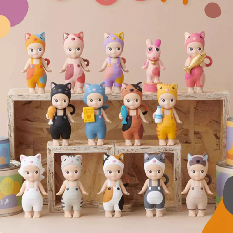 

Новинка 2023, модель Sonny, ангел, кошка, реальная серия, загадочная коробка, кукла, аниме фигурка, кавайная игрушка, удивительная сумка, милый Декор