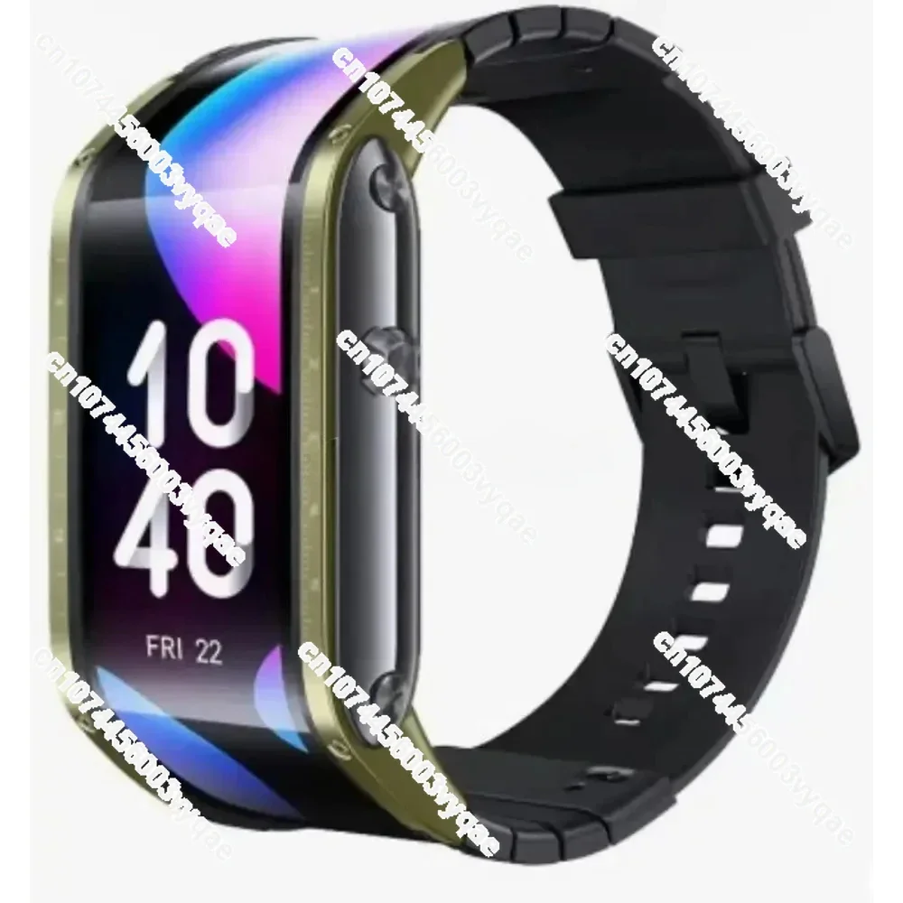 Умные часы Uomo Donna Orologio Nubia Alpha дисплей гибкий 4G интернет-телефон Обнаружение