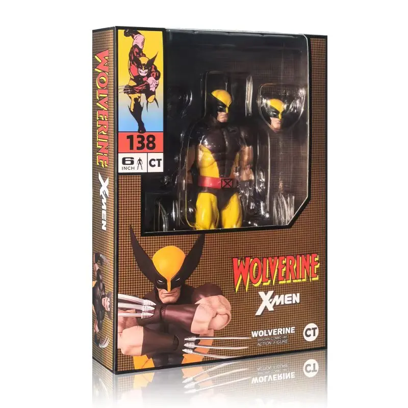 CT Toys Росомаха Фигурка Комикс Люди Икс Совместная подвижная модель Статуя Детские