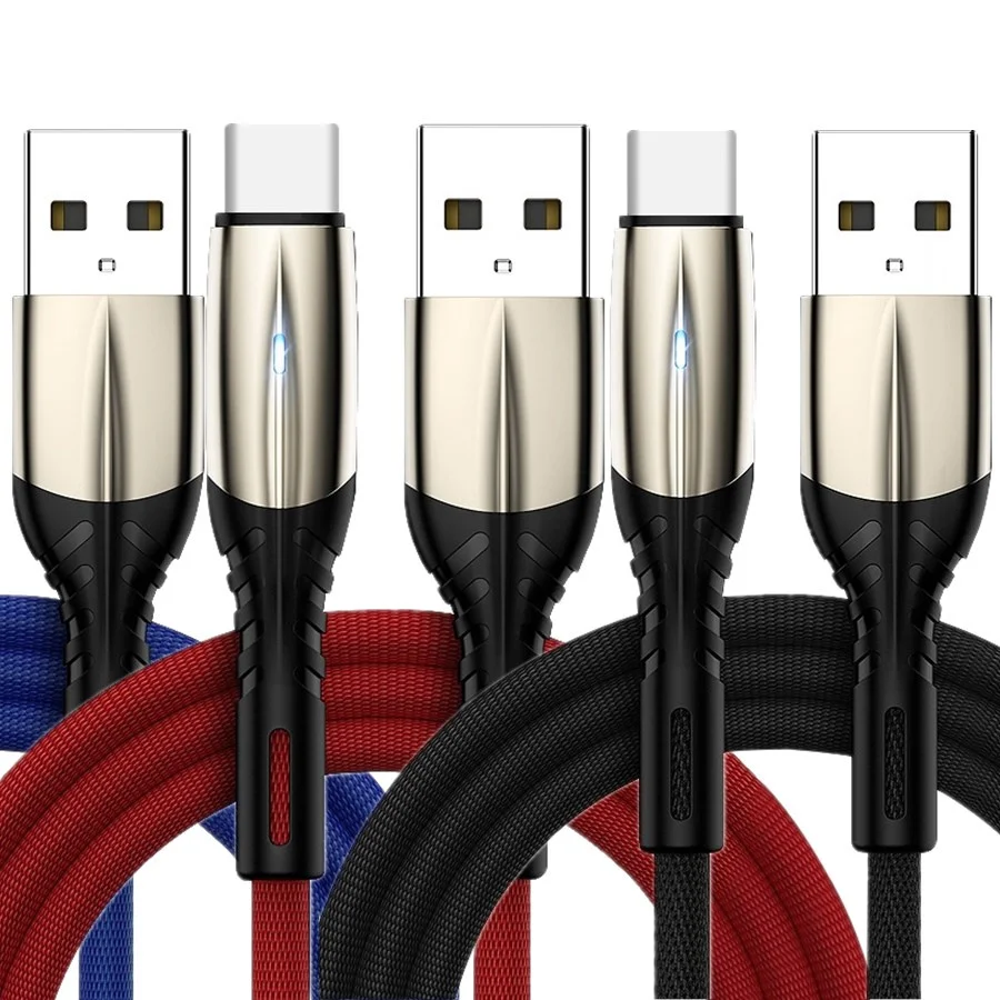 

5A 1M 2M Micro USB Type C Cable Android Mobile Phone Charger Fast Charging Data Cables For Samsung S10 S20 htc LG Android phone