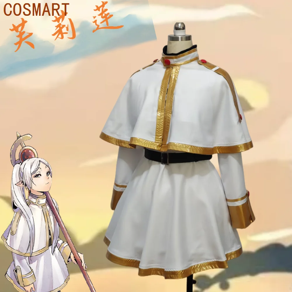 

COSMART Anime Frieren at the Funeral Frieren Cosplay Costumes Fancy Party Dress Suit Halloween Carnival Uniforms Custom Made