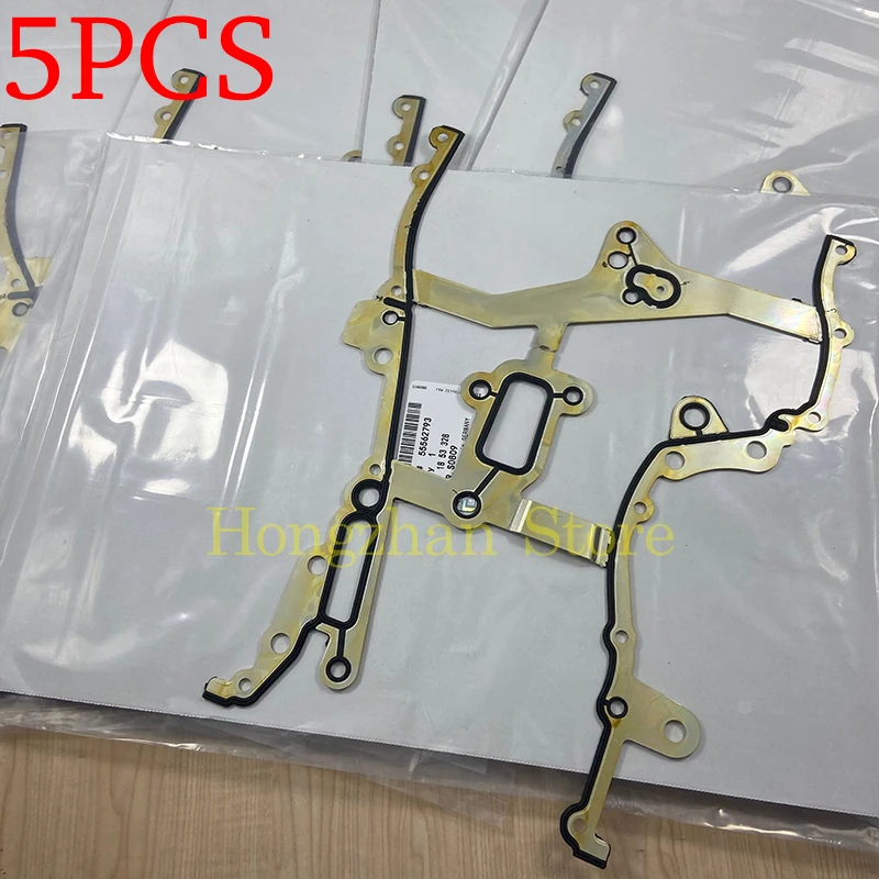 5PCS Original Engine Timing Cover Gasket For Buick Encore Chevrolet Cruze 1.4 2011-2015 Sonic Opel Astra 55562793 5PCS Original Engine Timing Cover Gasket For Buick Encore Chevrolet Cruze 1.4 2011-2015 Sonic Opel Astra 55562793