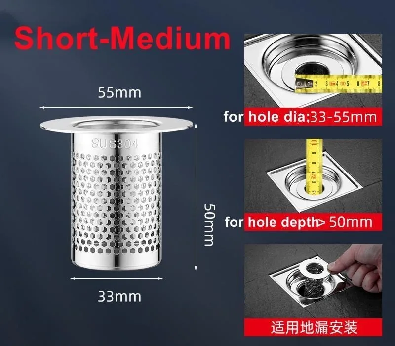

Фильтр для раковины из нержавеющей стали