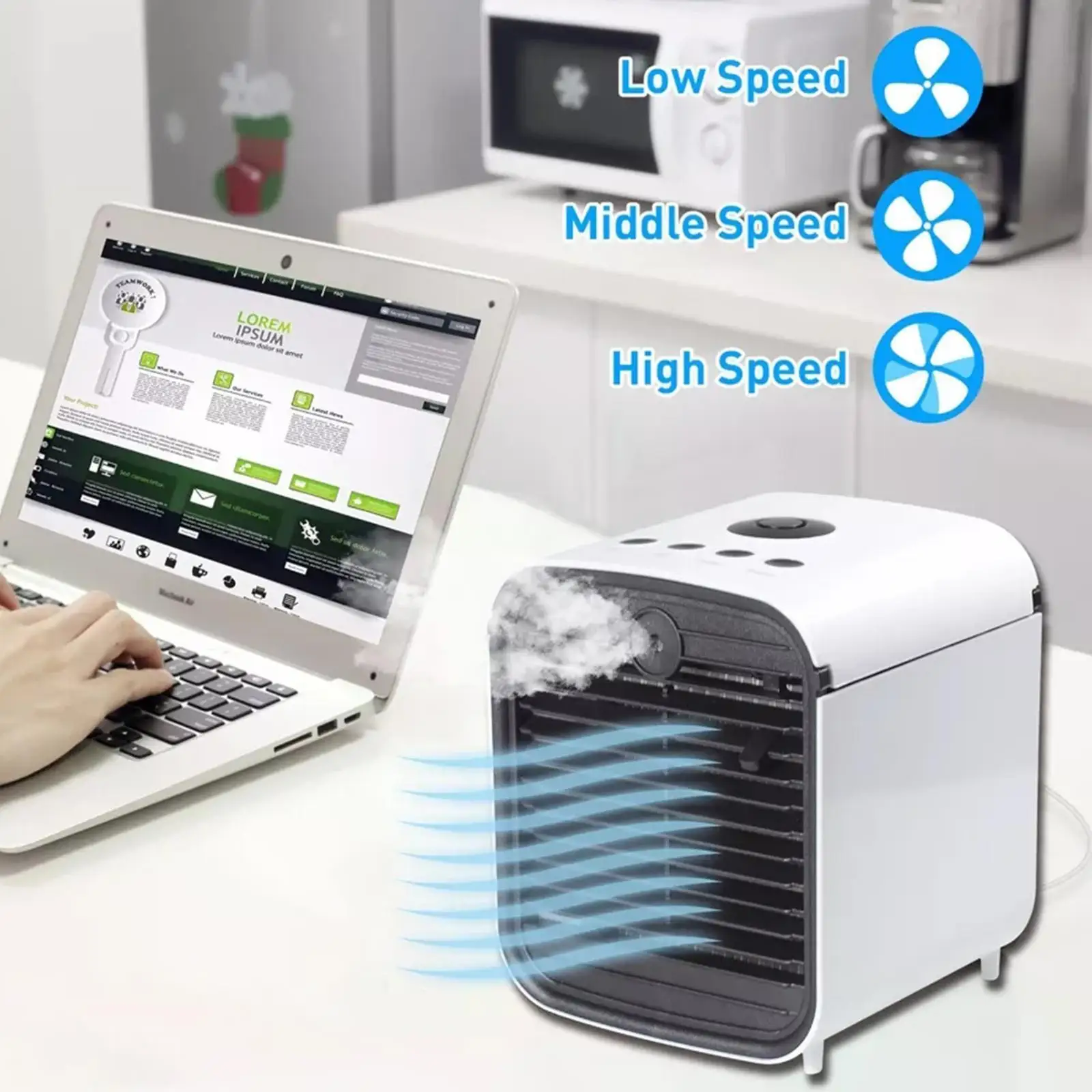

Summer Air Conditioners Fan Portable USB Fan Office Cooling Fan Air Fast Shipping Device Humidifier Conditioning Purifier H I3A1
