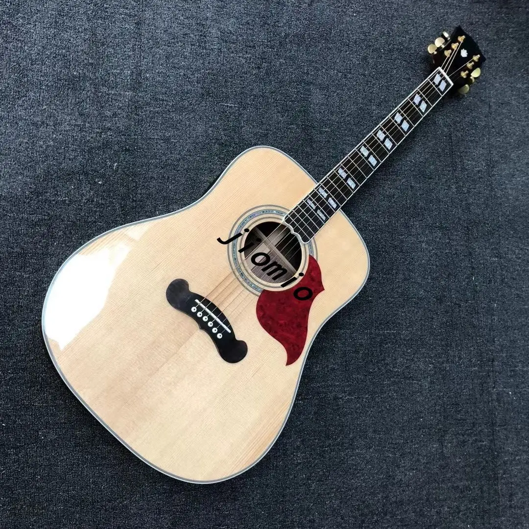 

Акустическая деревянная гитара, 41 дюйм, цельная D-форма, серия колибри