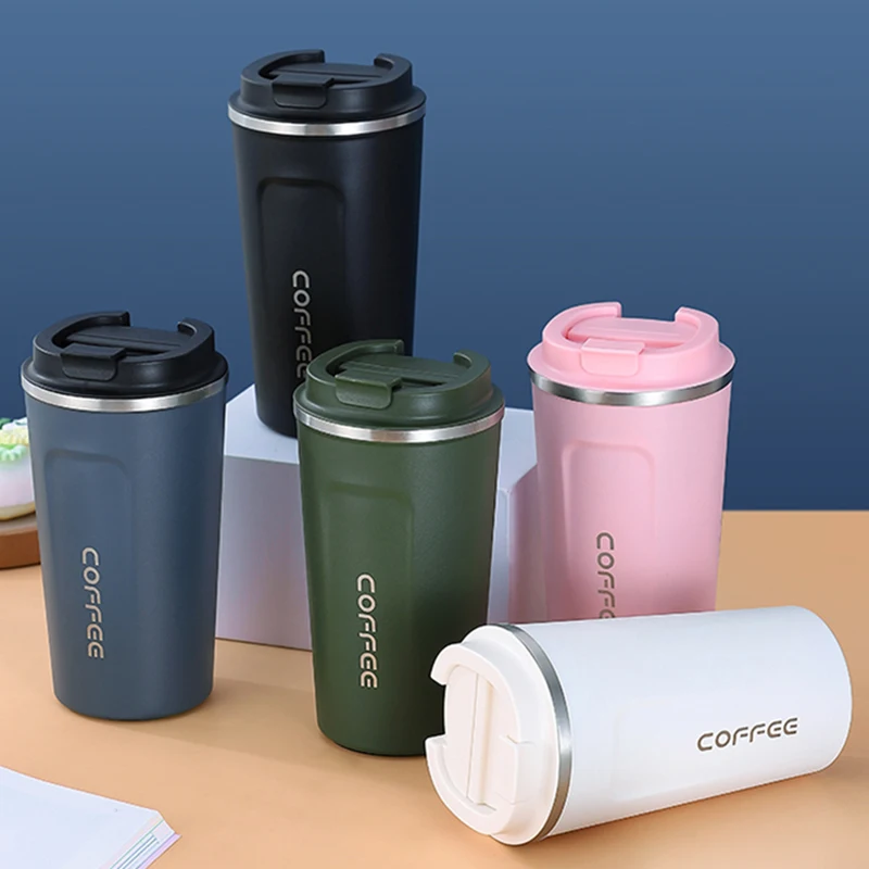

380ml/510ml Double Stainless Steel Thermos Coffee Mug Portable Car Vacuum Flasks Bottle Travel Milk Cup Water Bottle Thermocup