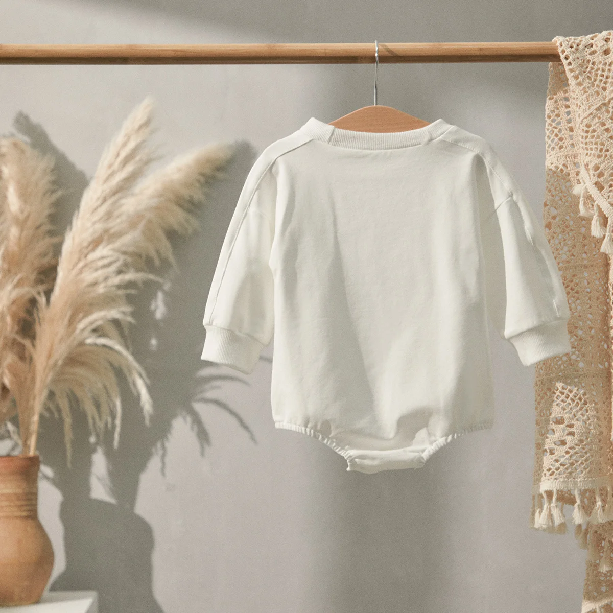 Детский комбинезон с длинным рукавом на возраст 0-18 месяцев |