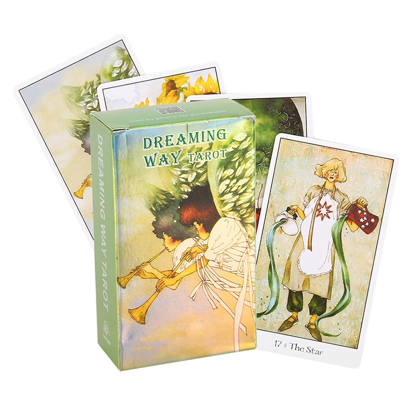 

2022 Dreaming Way Tarot Deck High Quality Fortune Telling Divination Oracle Cards English Family Party Table Games