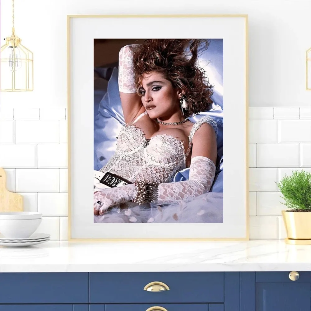 Постер Мадонны и певицы декор для домашней комнаты гостиная спальня