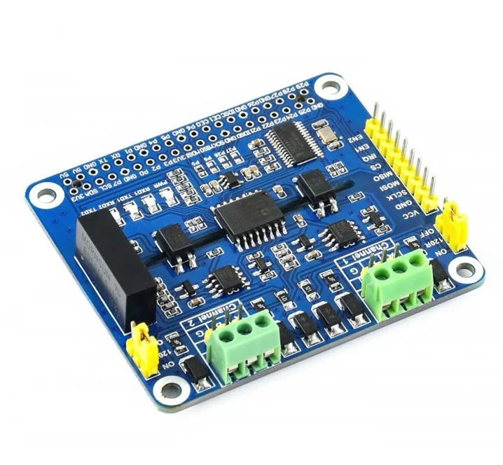 2-канальная Изолированная Расширительная шляпа Waveshare RS485 SC16IS752 + SP3485