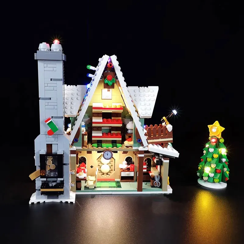 Фото Комплект светодиодного освещения LYBMTWF, совместимый с моделью эльфа-домика Lego 10275 (не включает модели кирпичей) №2