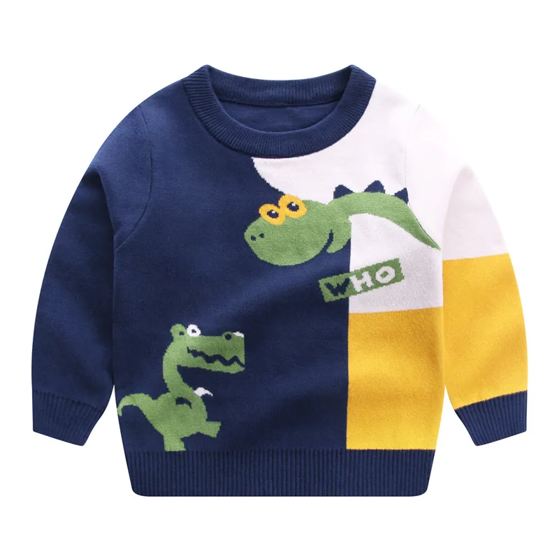 

2-7Y Children Autumn Baby Boys Girls Sweater Kids Clothes Baby Sweater Knit Sweater Knitwear Long Sleeve Baby Pullover Tops