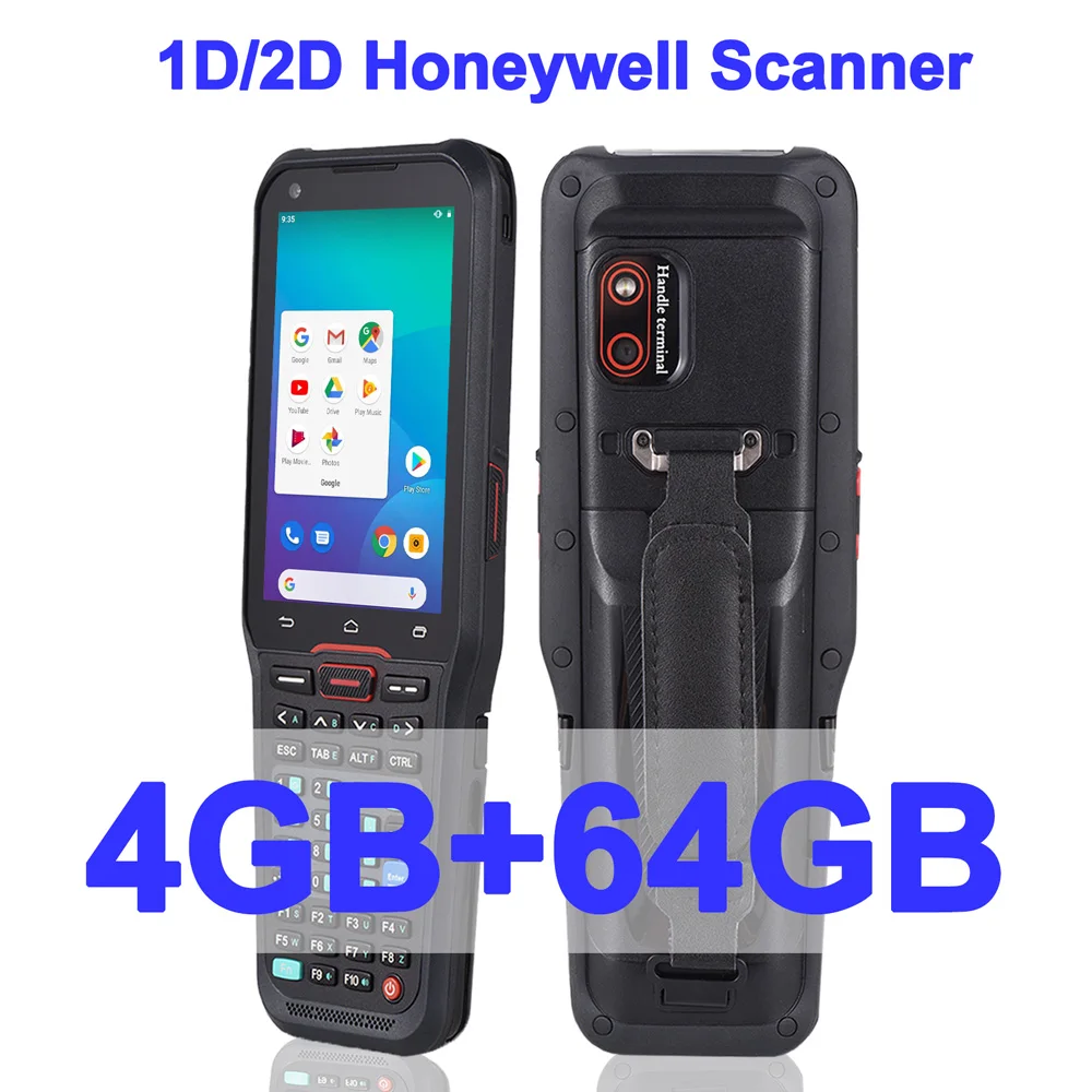 

Soonpos Handheld PDA 1D 2D QR Honeywell Barcode Scanner Android 10.0 4GB/64GB NFC WiFi BT 4G Bar Code Data Collector Terminal