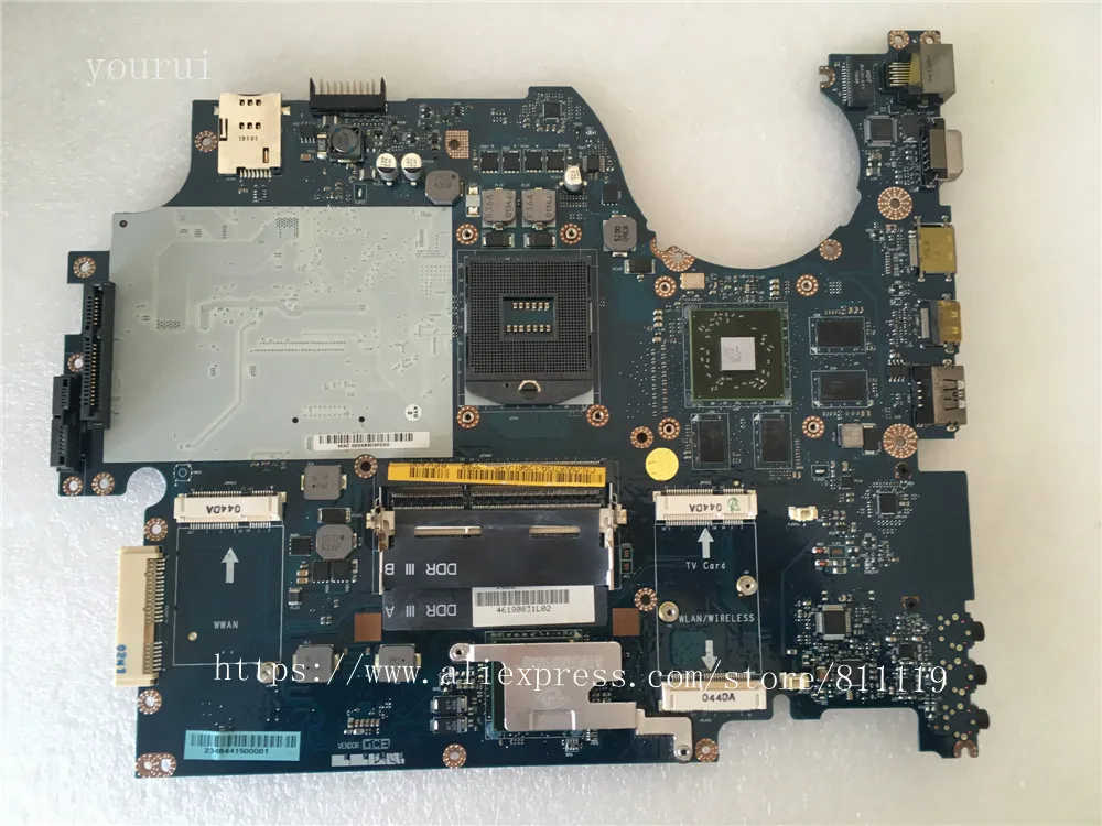 CSRZSZ для Dell studio 1749, материнская плата для ноутбука, фотокомпьютера, модель 100% дюйма, модель 0W87G9 W87G9 NAT02 CN-0W87G9, полностью протестирована