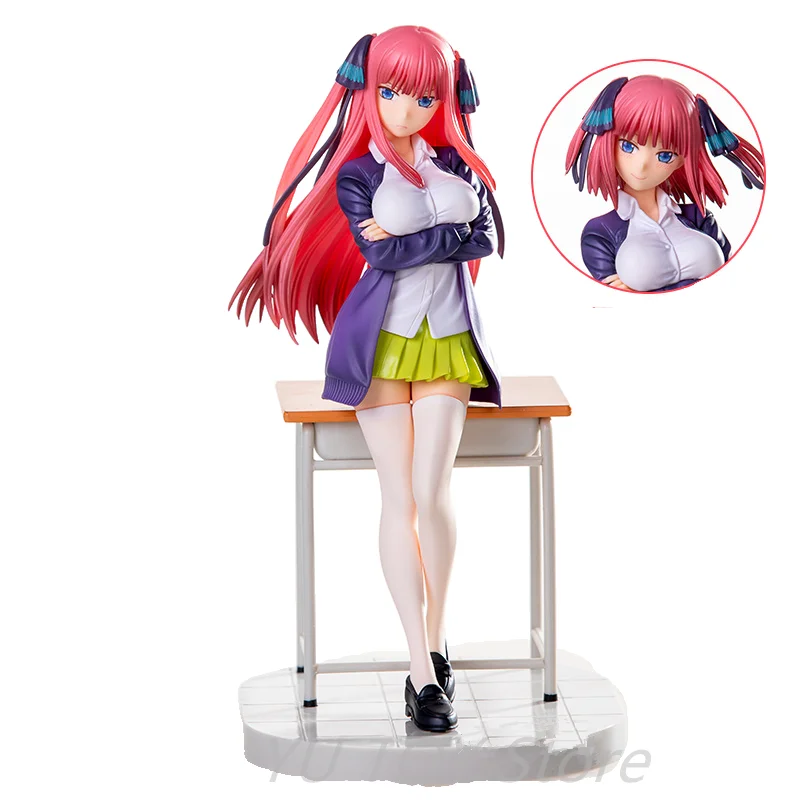 

Kotobukiya The Quintessential Quintuplets Miku Nakano Nakano Nino PVC Action Figure Toy Gotoubun no Hanayome Collection Model