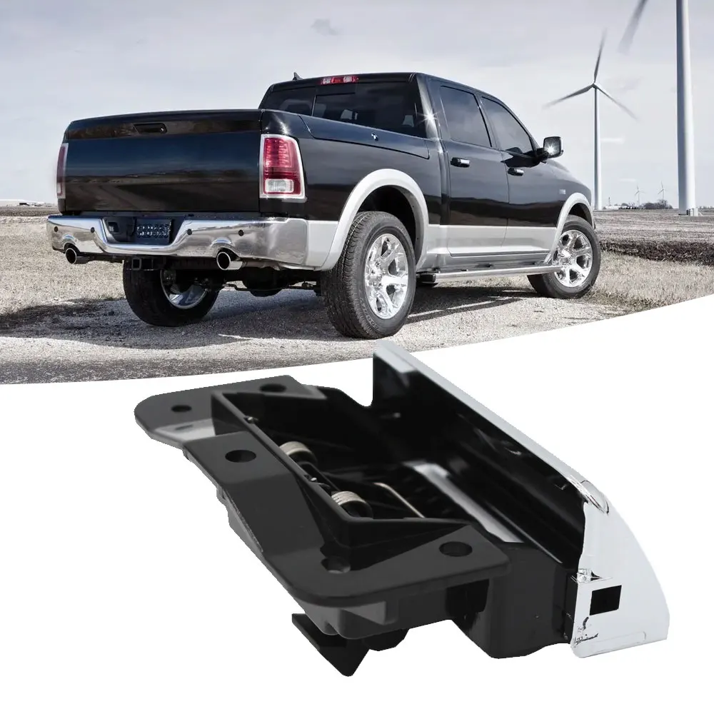 

Chrome Plastic Armrest Lid Latch Center Console Open Handle 68230371AA Fit for Dodge Ram 1500 2500 2013-17