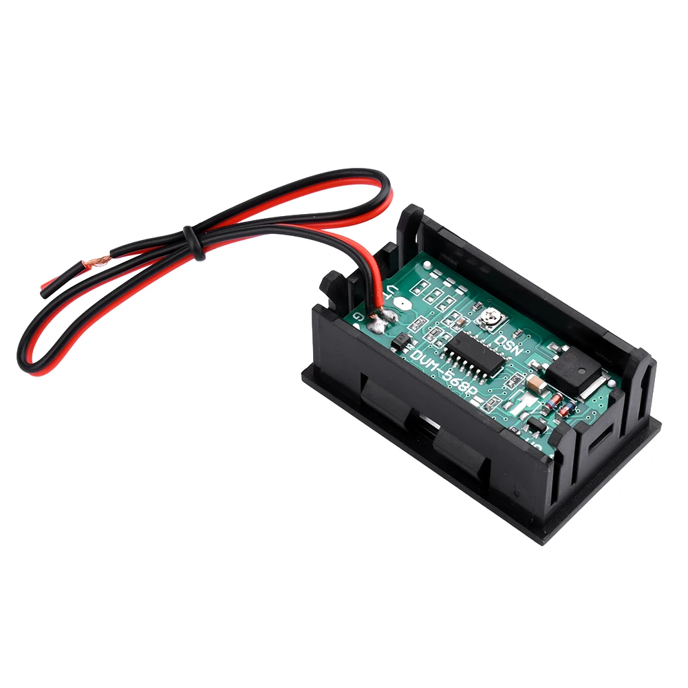 0 56-дюймовый Мини цифровой вольтметр 2-проводной светодиодный измеритель