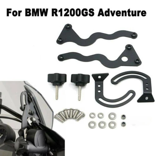

Motorcycle Windshield Windscreen Reinforcement Adjustable Bracket Mount For BMW R1200GS LC / LC ADV R1250GS Adventure 2014-2019