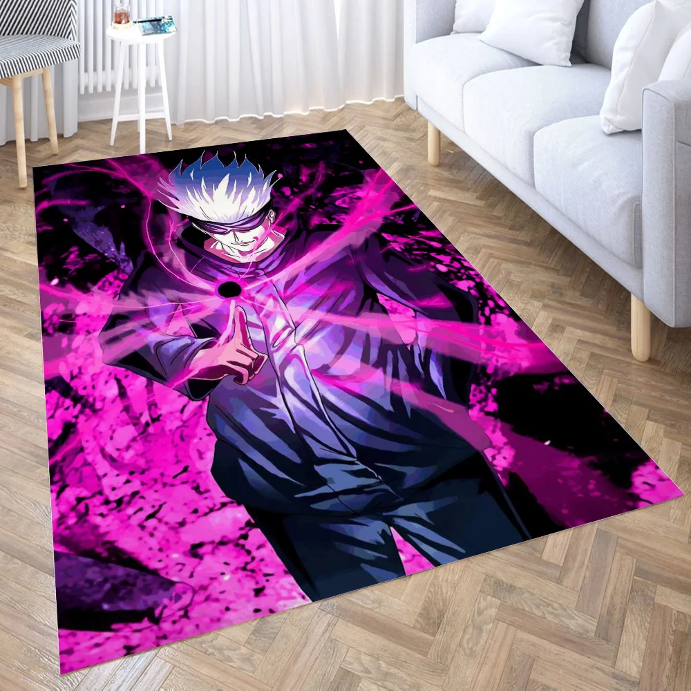 

Jujutsu Kaisen Area Rug for Living Room Floor Mat Carpet for Bedroom Bedside Entrance Doormat Anti-slip Home Decor