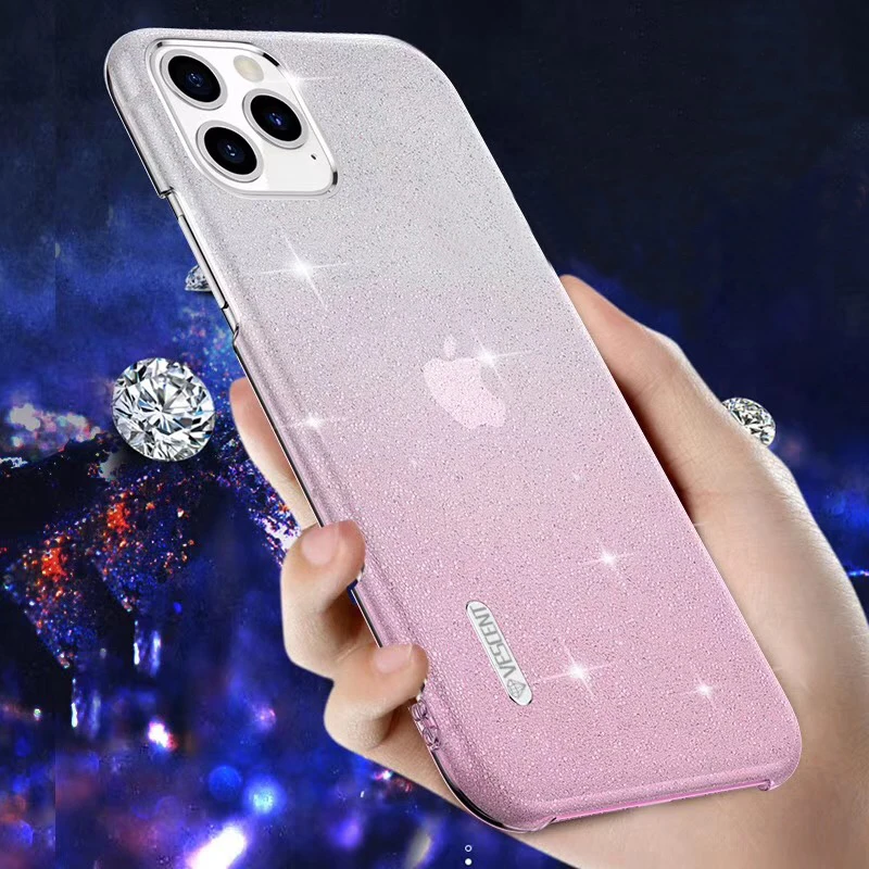 

Luxury Female Flash Fine Diamond Phone Case for iPhone X XS MAX 11 11Pro MAX Fhx-f1s PC Phone case for Huawei P30 Mate20 30 case