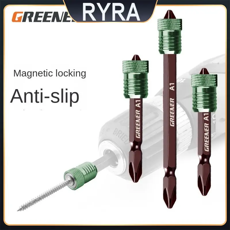 

Нескользящий шуруповерт, сильный магнитный сверлильный наконечник, Электрический шуруповерт с высокой твердостью, набор ручных инструмен...