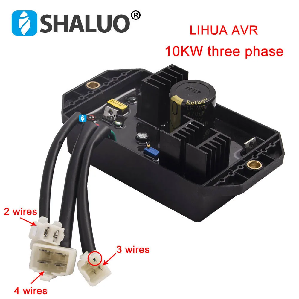 

LIHUA AVR 10 кВт дизельный генератор бензоли, автоматический регулятор напряжения, модуль стабилизатора TT91-7 TT925-100 TT93-7 TT93C-7