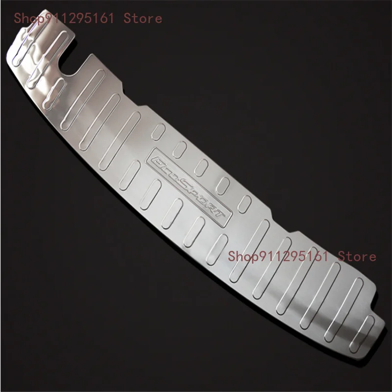 

Протектор для заднего бампера из нержавеющей стали, Накладка для протектора порога багажника для Ford Ecosport 2018